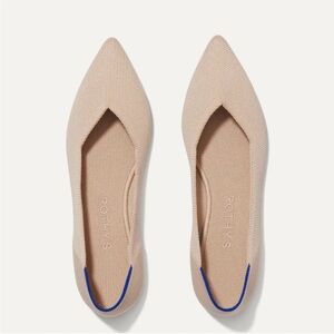 Rothy's Women's Flats - Pointed Toe, Neutral/Beige